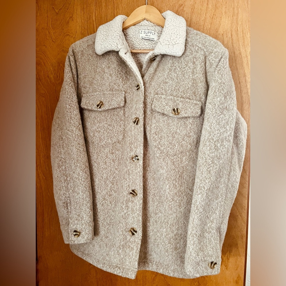 Z Supply - Lined Teddy Shacket